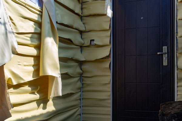Melted Siding Replacement in Lake Zurich