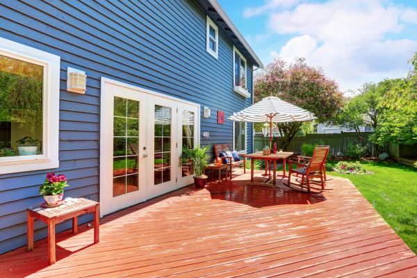 Blue Siding Installation in Lake Zurich